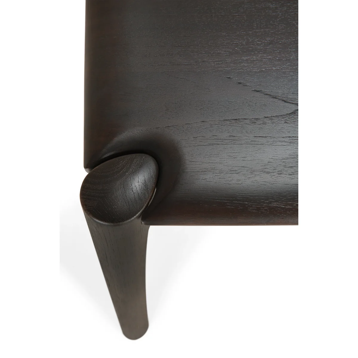 Ethnicraft PI Dining table Dark brown teak 240x100 cm – image 3
