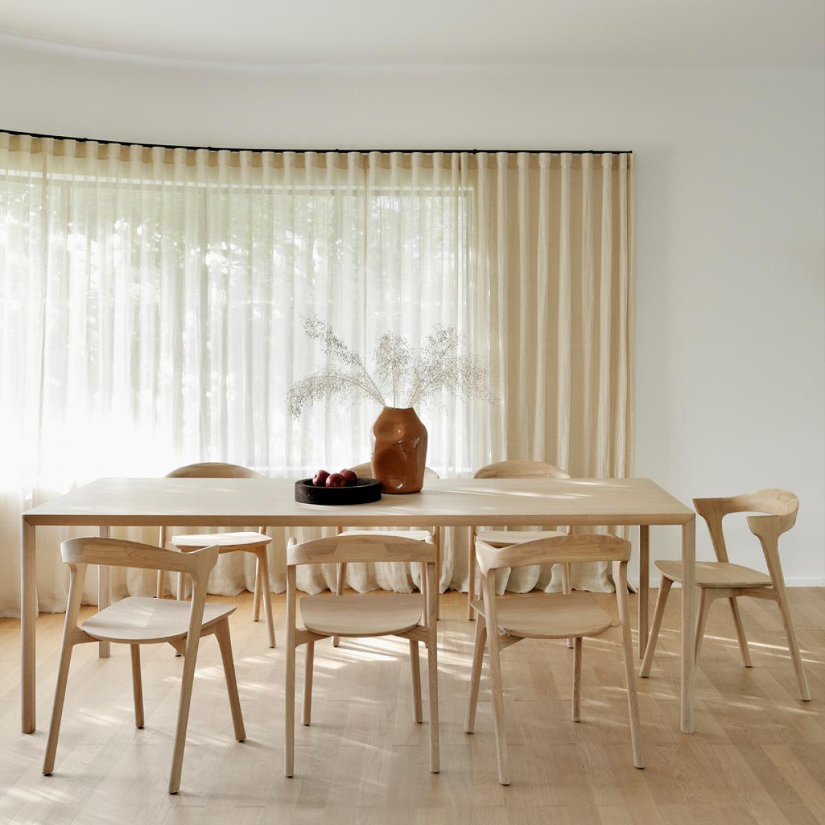 Ethnicraft Air dining table Oak lacquered 140 cm – image 2
