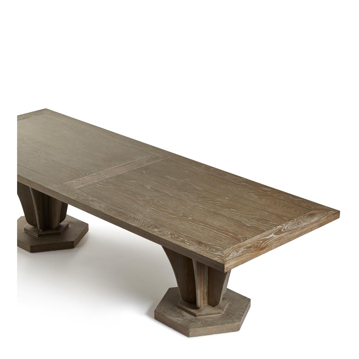 OKA, Large Rectangular Allegro Dining Table - Burnt Oak, Dining Tables, Oak – image 3