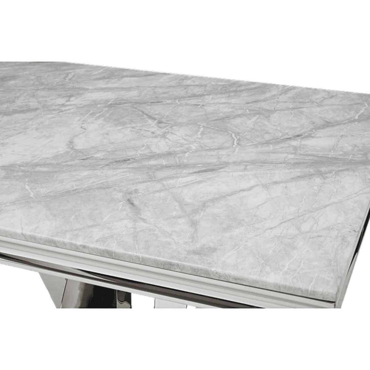 Ex-display Viscount 180cm Marble Dining Table – image 5