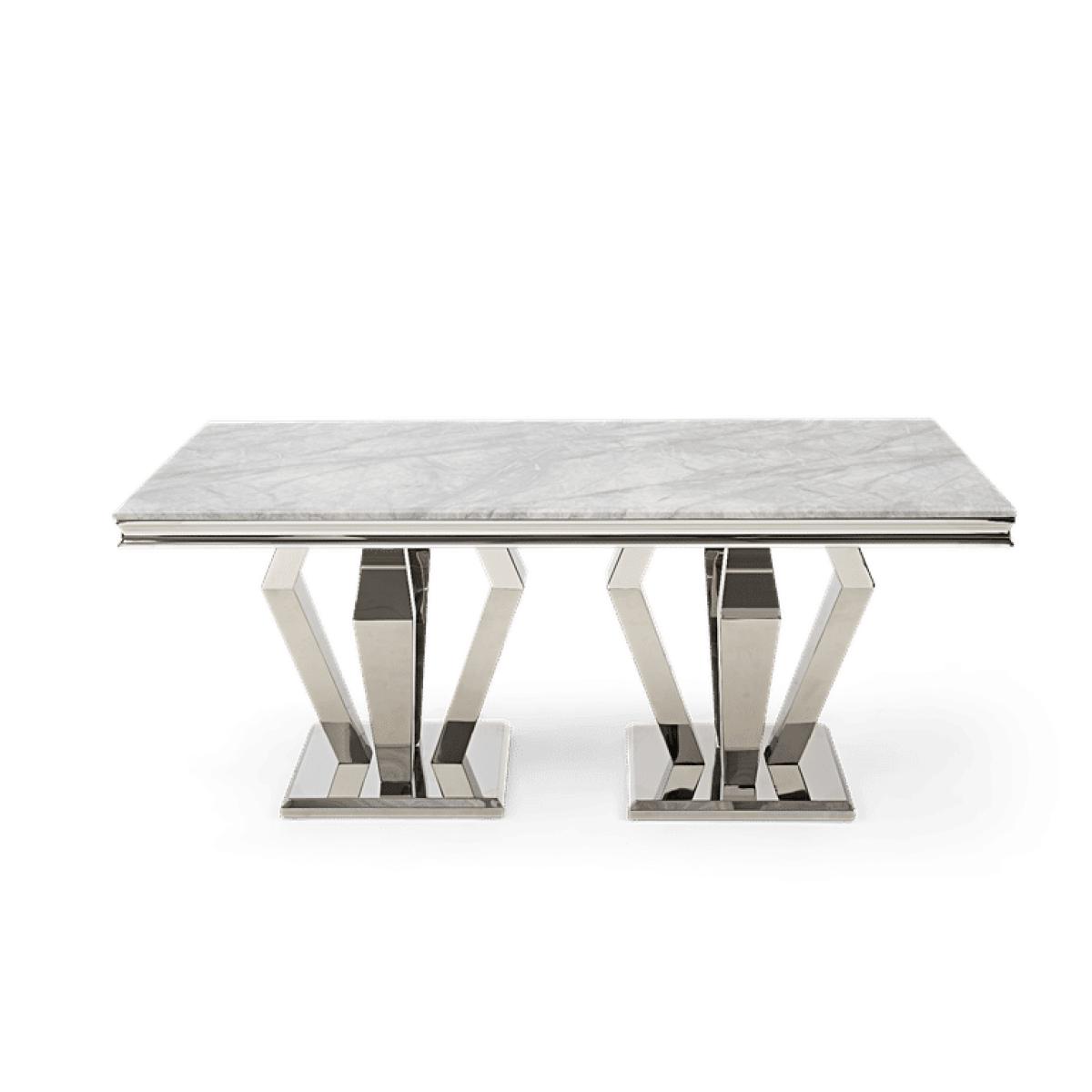 Ex-display Viscount 180cm Marble Dining Table – image 7