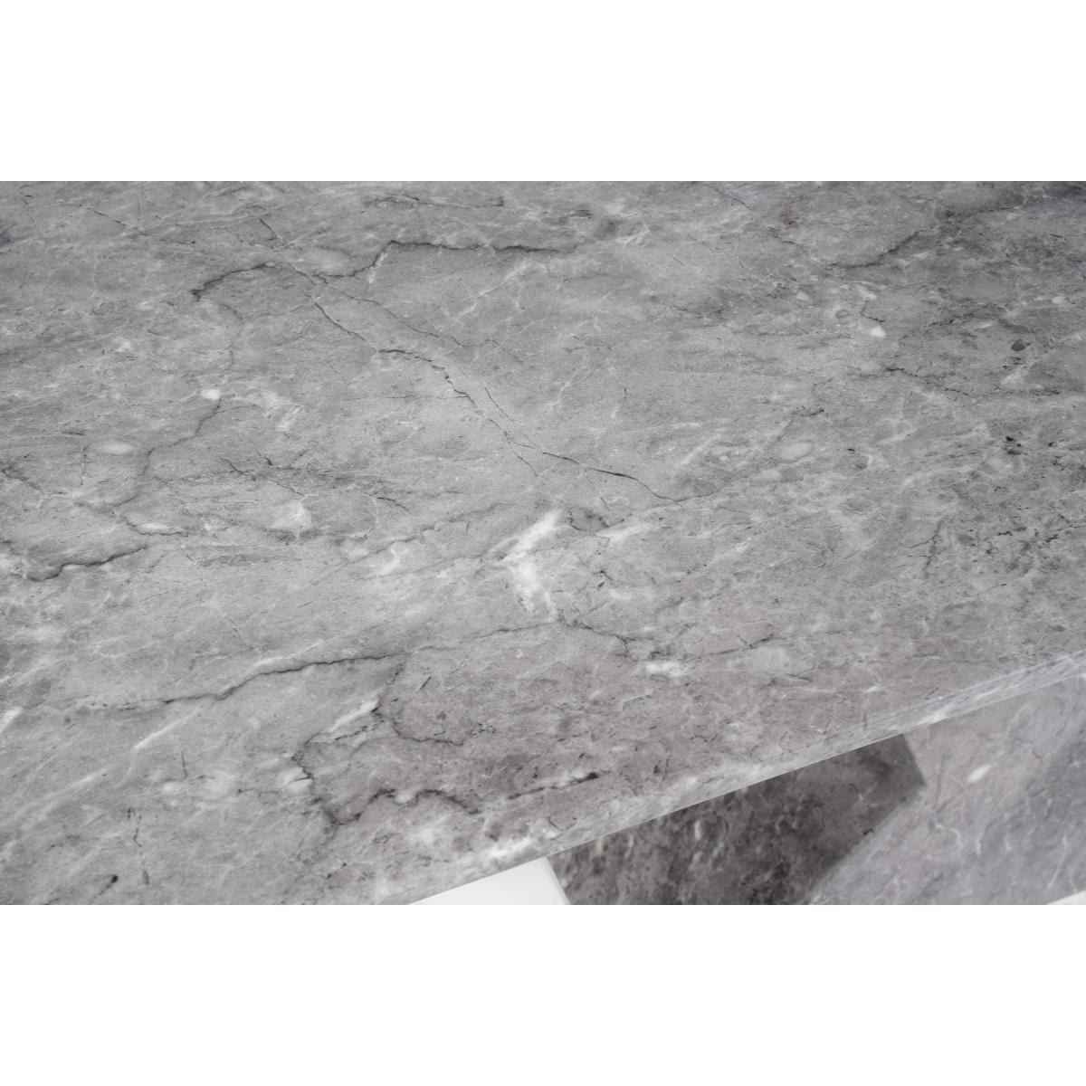 Aaron 160cm Grey Marble Dining Table With Angelica Dining Chairs – image 9
