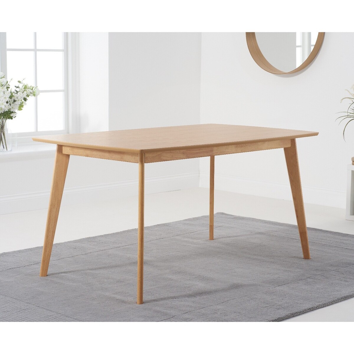 Sacha Oak 150cm Dining Table – image 1