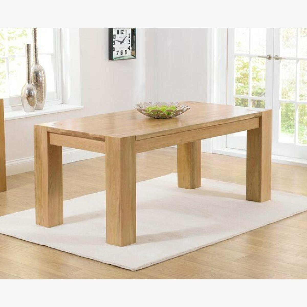 Ex-display Thames 180cm Oak Dining Table