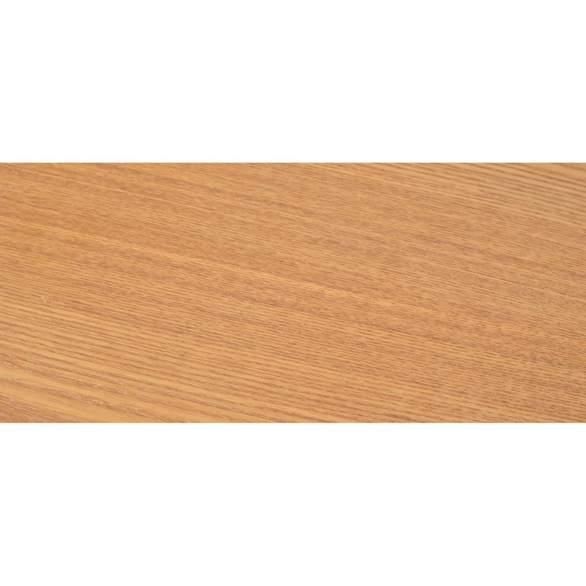 Hoxton 110cm Ash and Veneer Round Industrial Dining Table – image 9