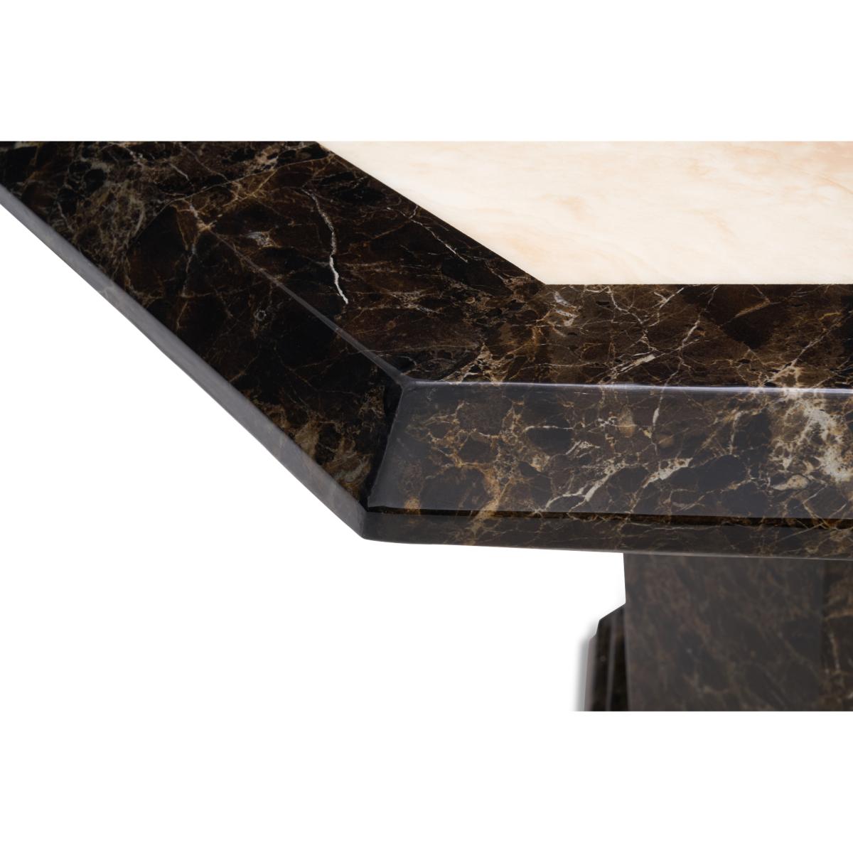 Tenore 120cm Octagonal Marble Dining Table – image 6