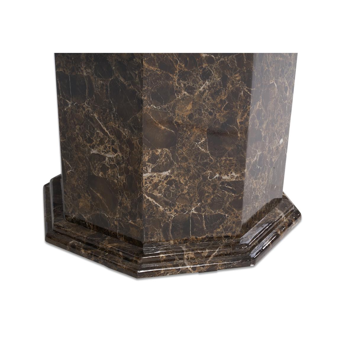 Tenore 120cm Octagonal Marble Dining Table – image 7