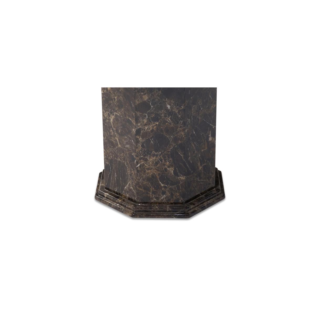 Tenore 120cm Octagonal Marble Dining Table – image 10