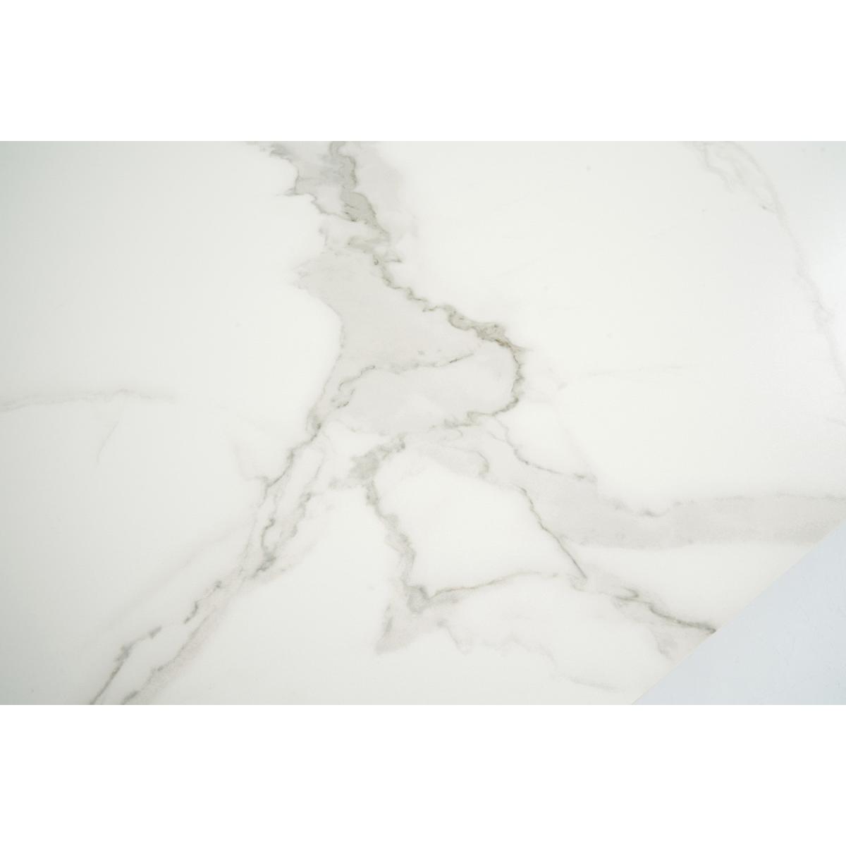 Blenheim 180cm Extending White Ceramic Dining Table – image 4