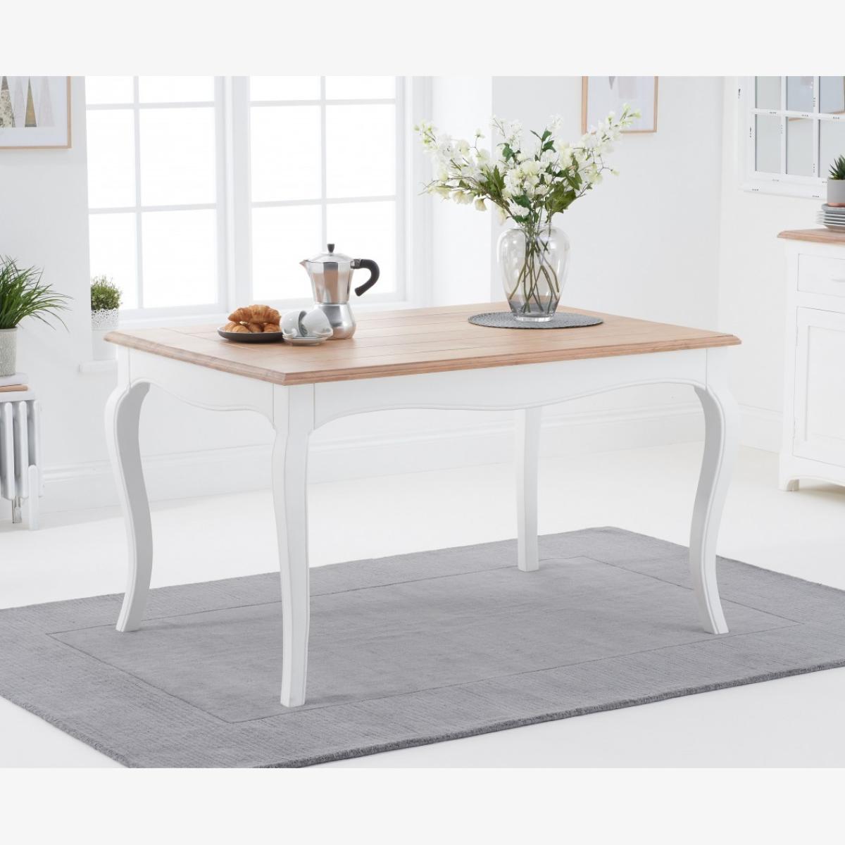 Ex-display Parisian 130cm Shabby Chic Dining Table