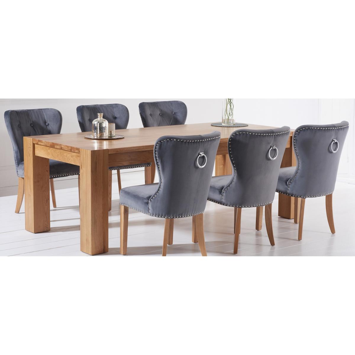 Thames 300cm Oak Dining Table – image 6