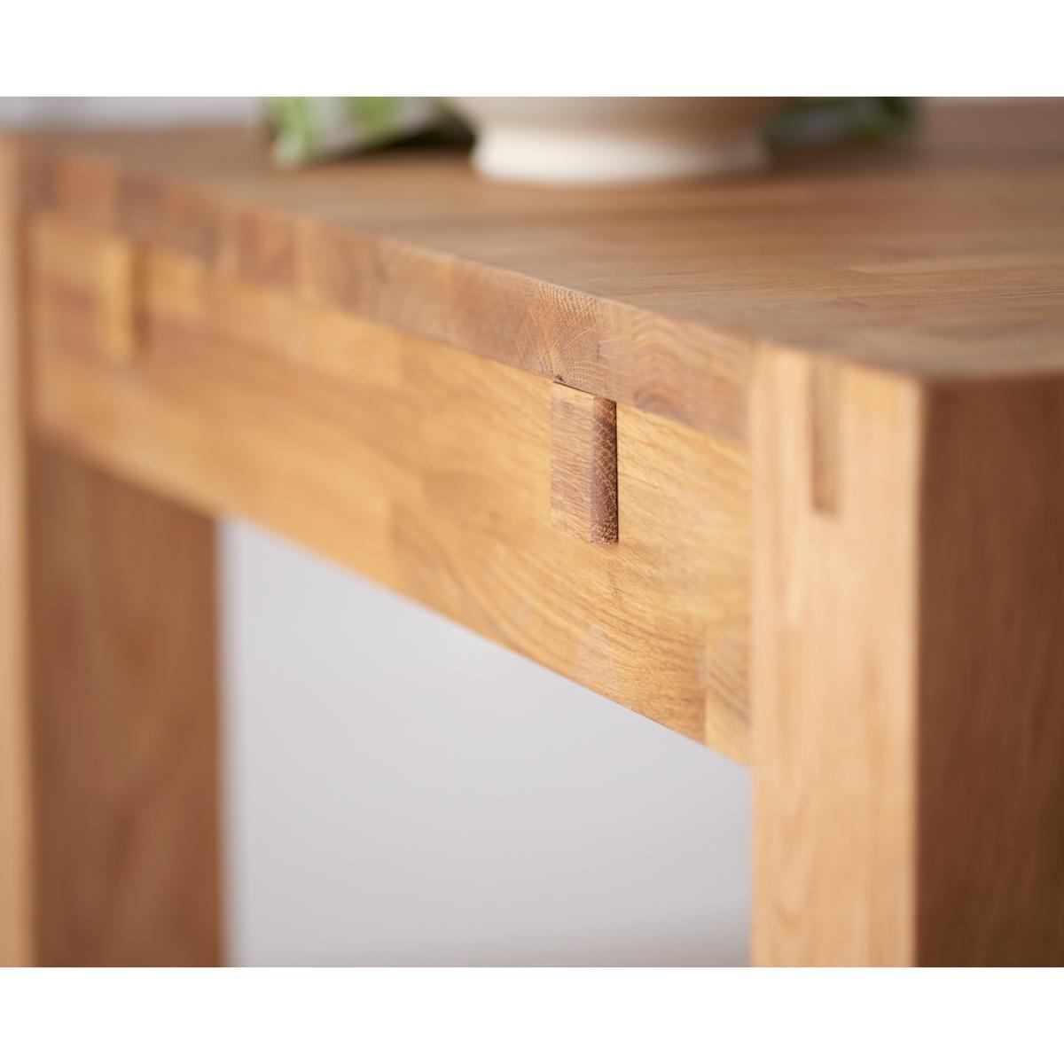 Extending Thetford 150cm Solid Oak Dining Table – image 2