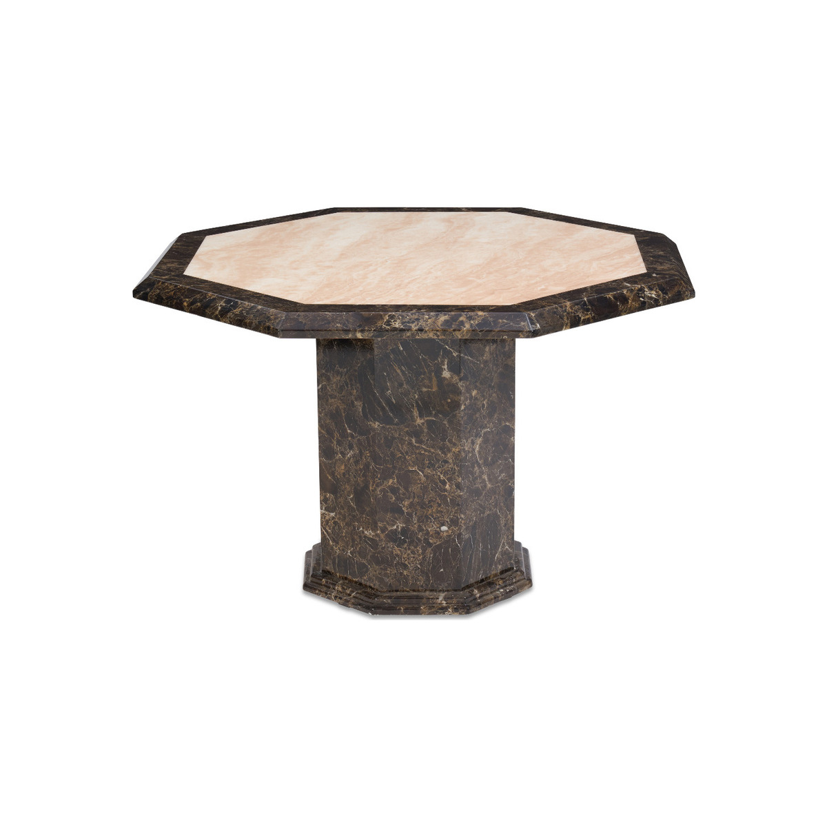 Tenore 120cm Octagonal Marble Dining Table – image 2