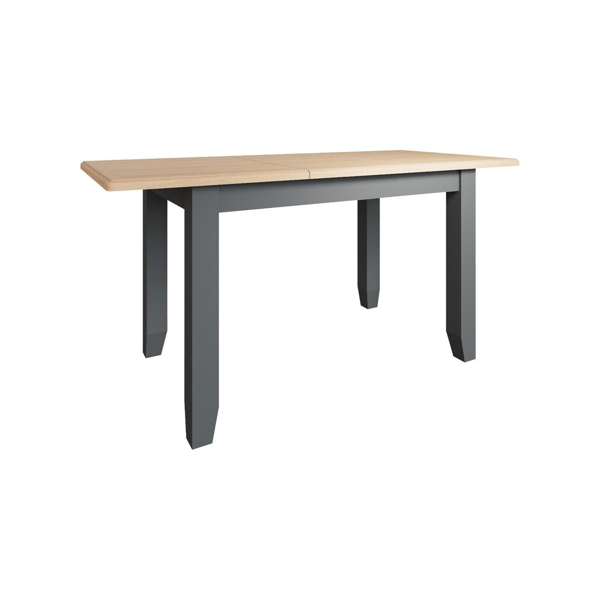 Arlia Oak and Grey 120cm Extending Dining Table – image 2