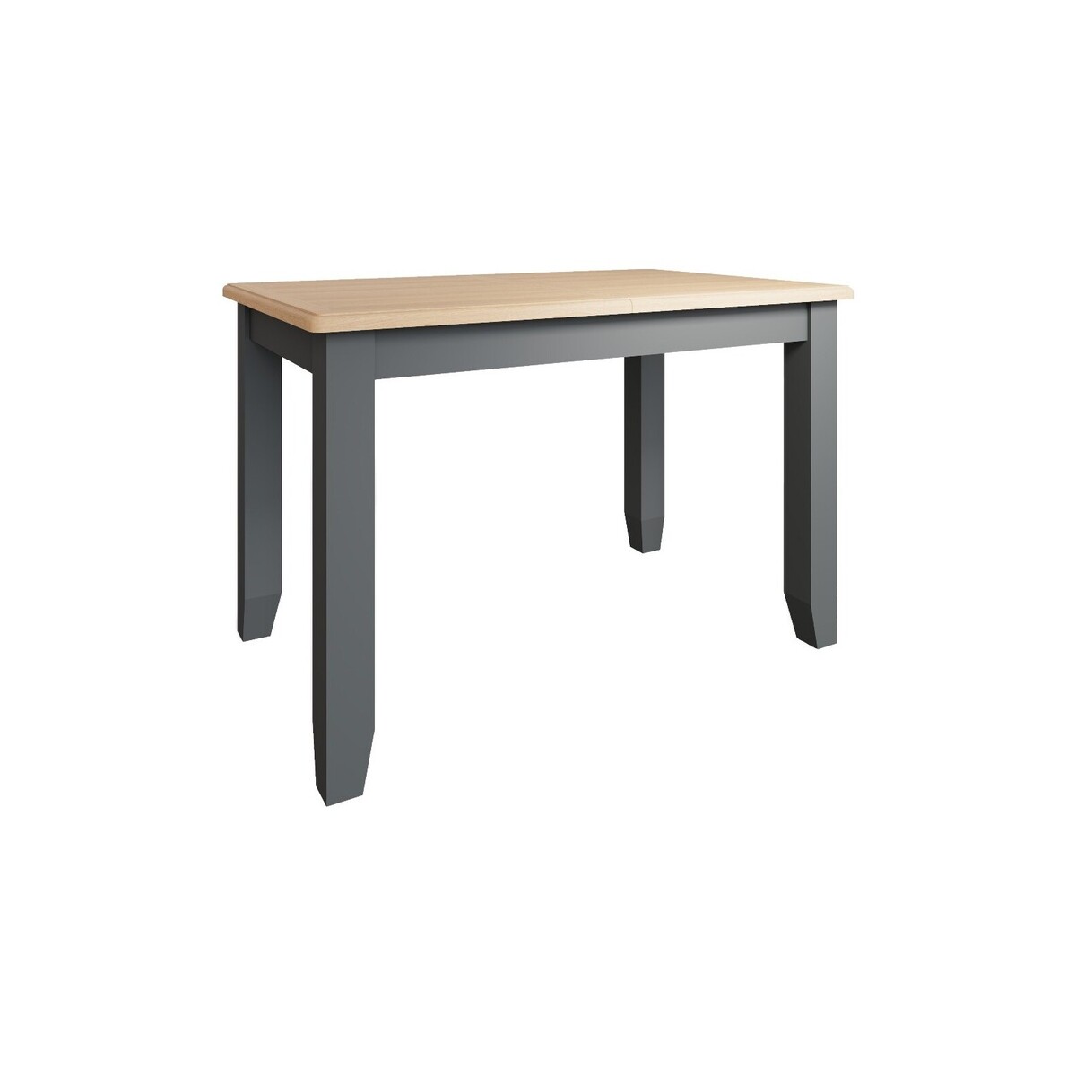 Arlia Oak and Grey 120cm Extending Dining Table – image 1