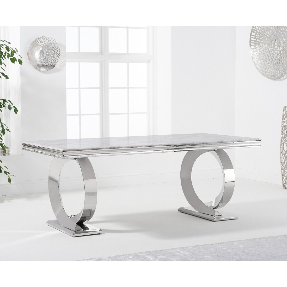 Hepburn 200cm Marble Dining Table – image 1