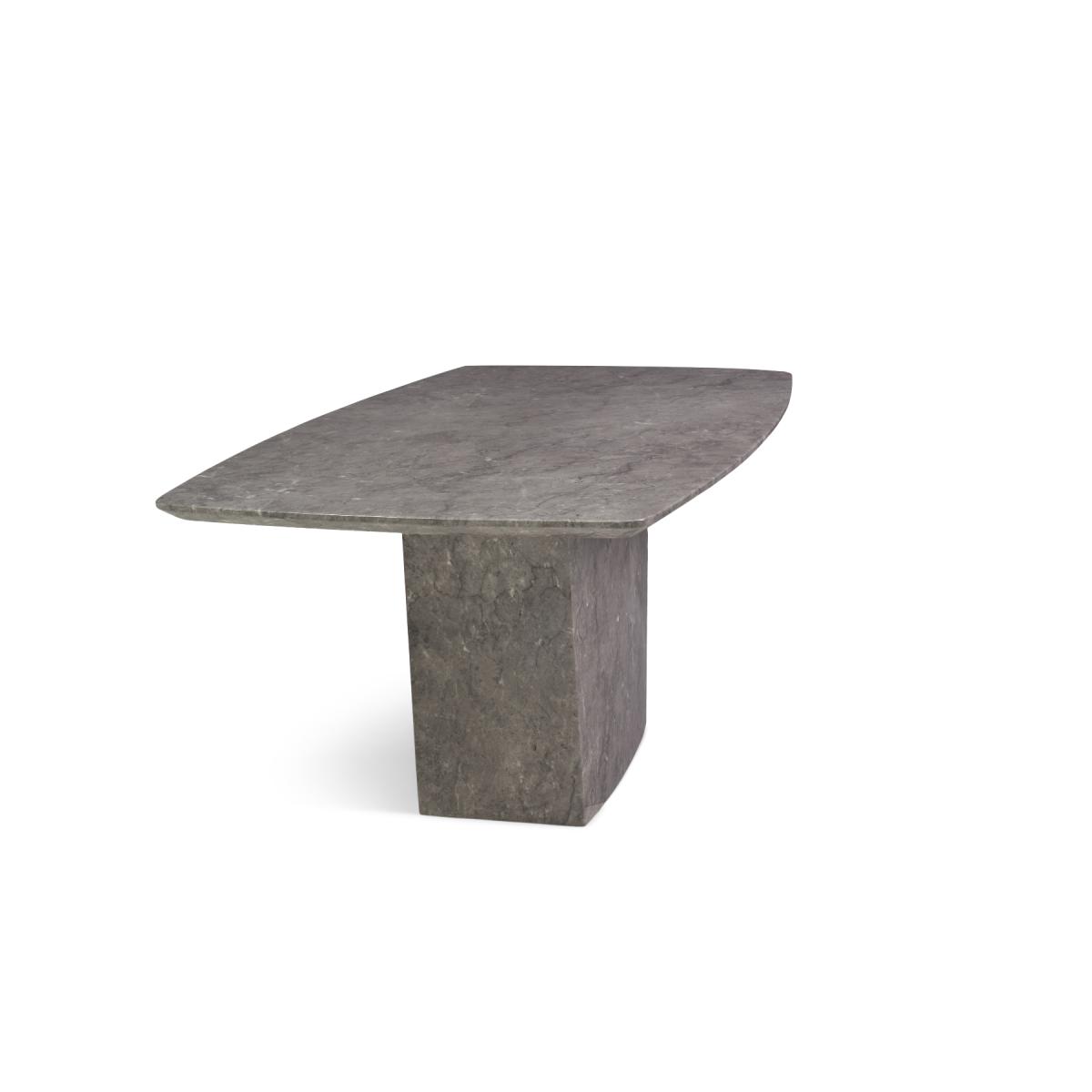 Ex-display Francesca 200cm Grey Marble Dining Table – image 4