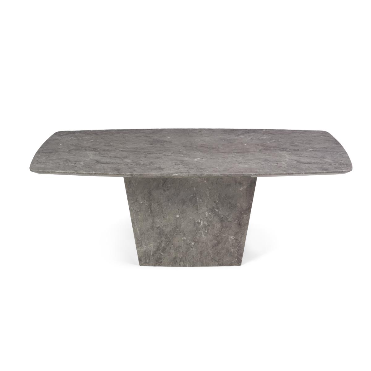 Ex-display Francesca 200cm Grey Marble Dining Table – image 6
