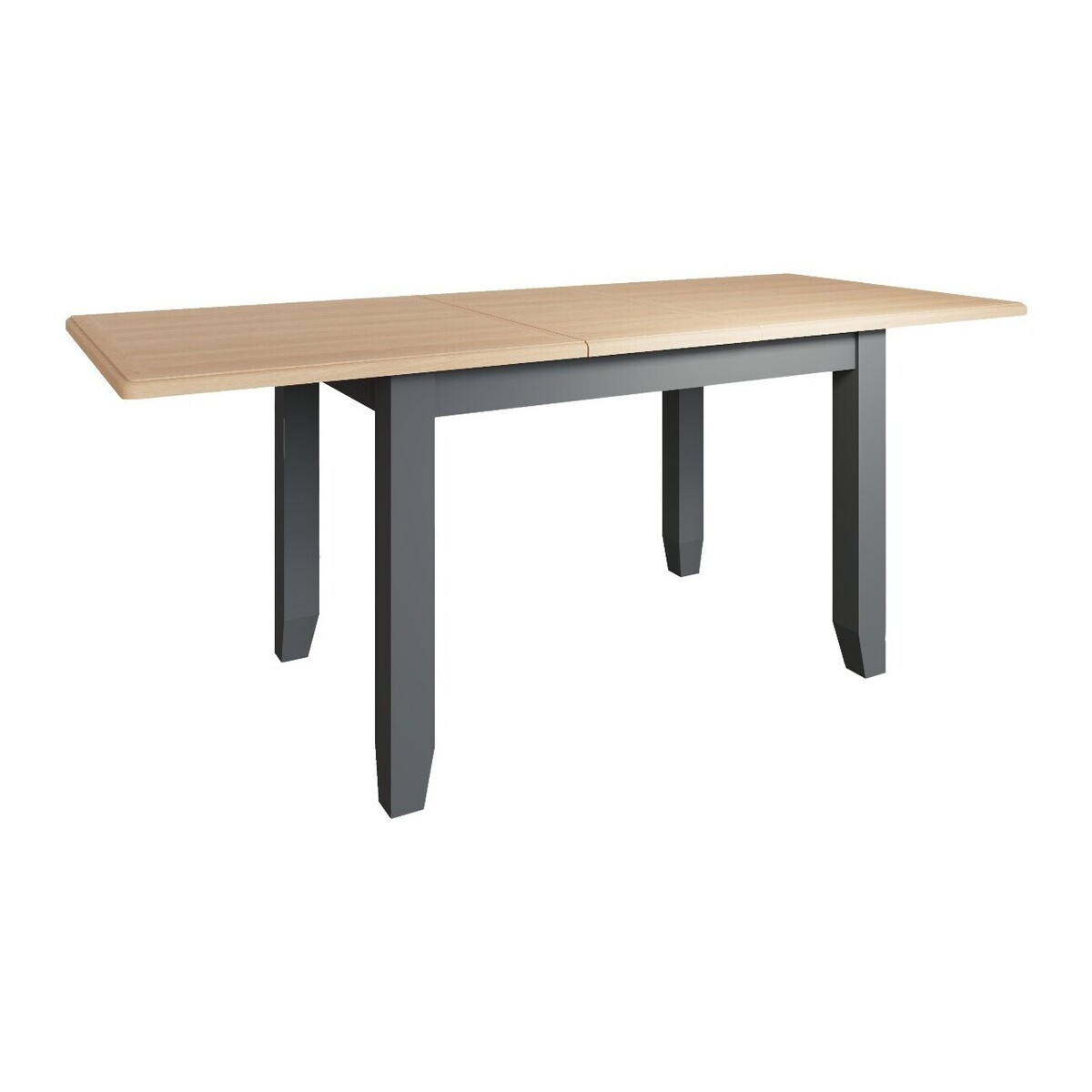 Arlia Oak and Grey 160cm Extending Dining Table – image 2