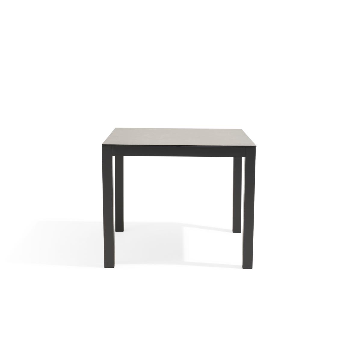 Gardenia 90cm Dark Grey Garden Table – image 4
