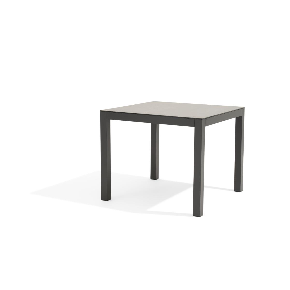 Gardenia 90cm Dark Grey Garden Table – image 5