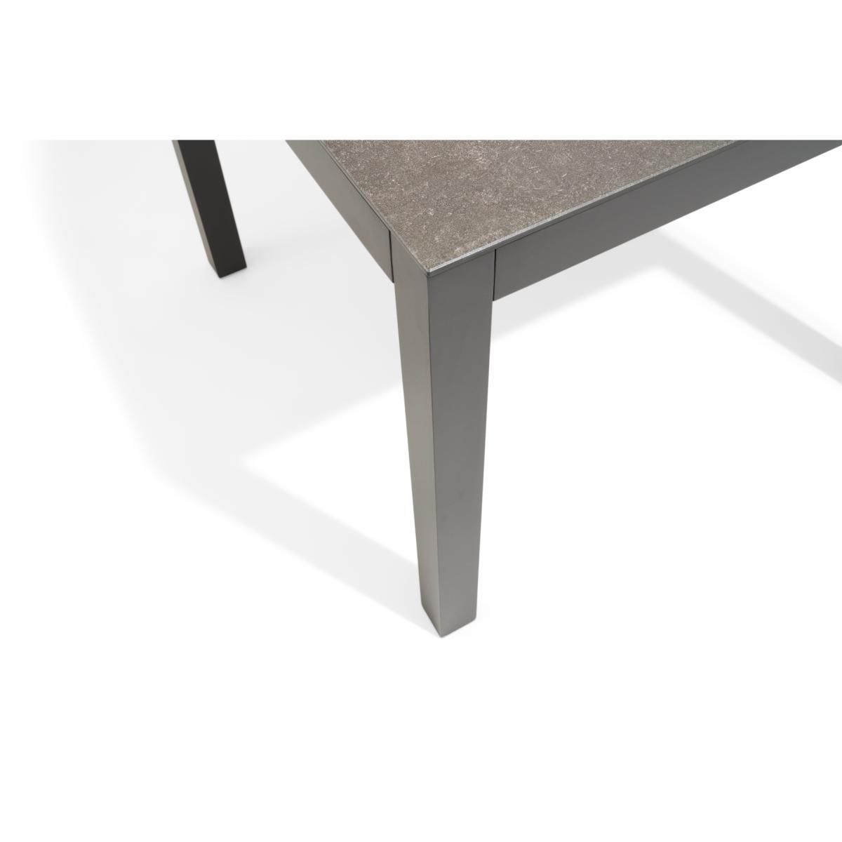 Gardenia 90cm Dark Grey Garden Table – image 7