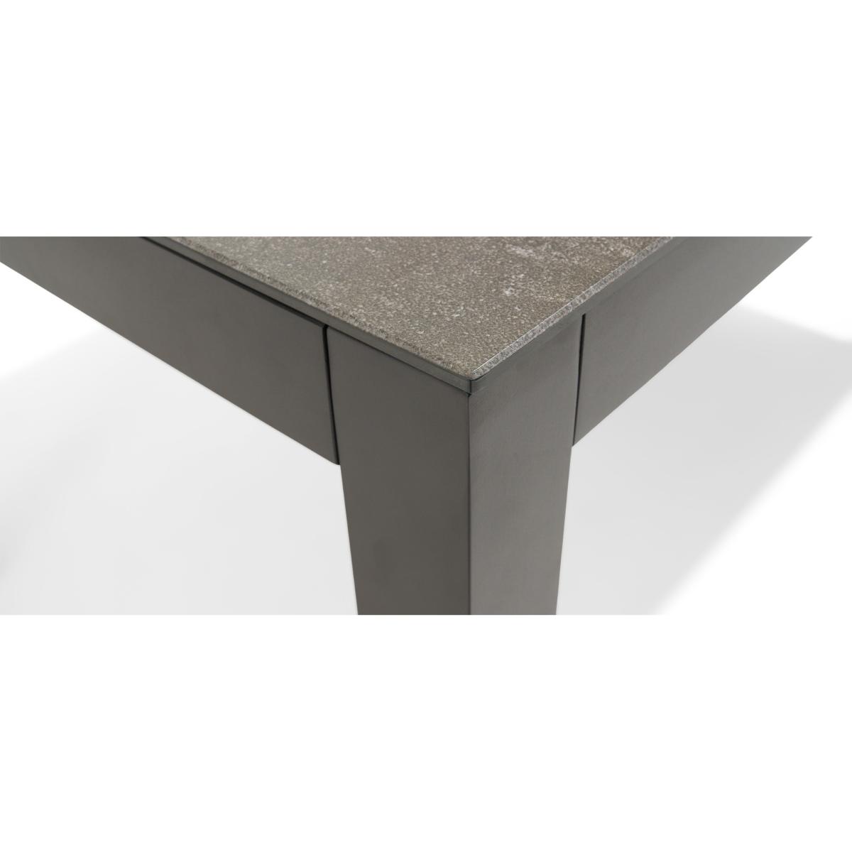 Gardenia 90cm Dark Grey Garden Table – image 10