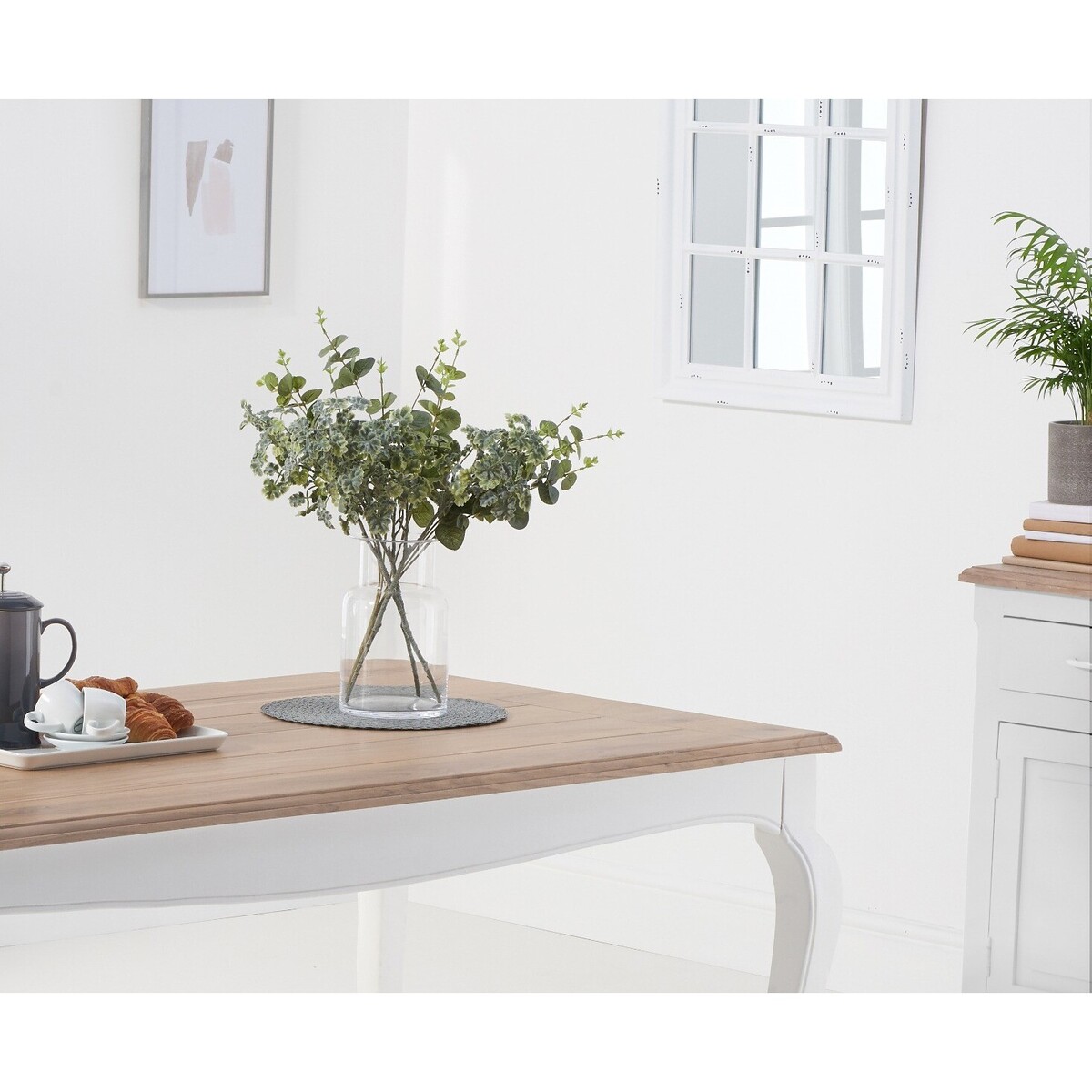 Parisian 175cm Shabby Chic Dining Table – image 3