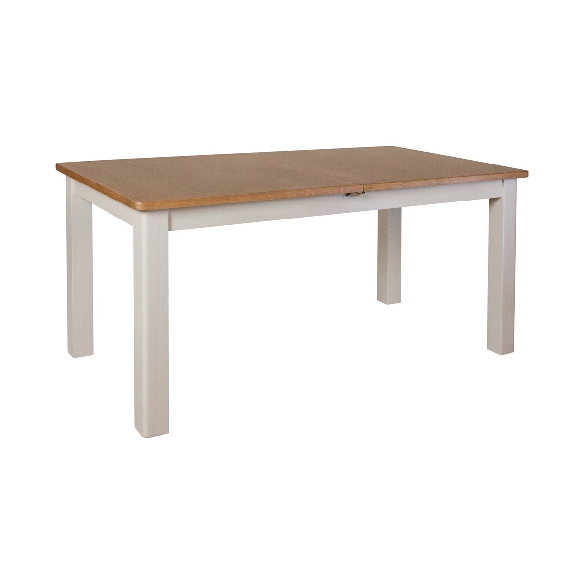 Cole 160cm Oak and Grey Extending Dining Table – image 1