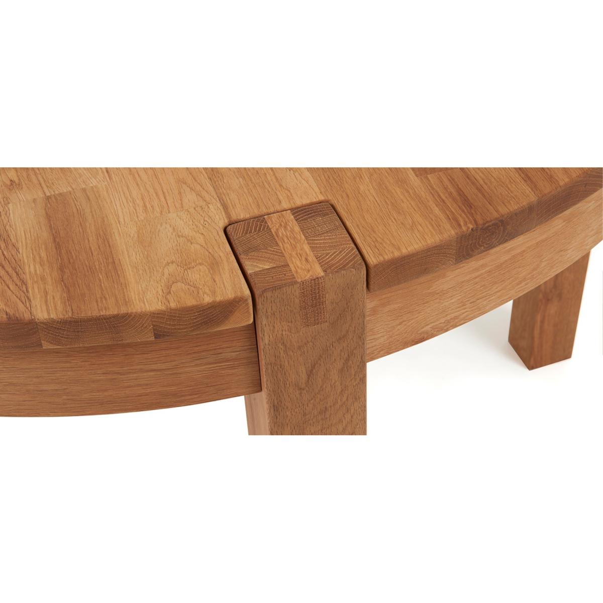 Thetford 110cm Oak Round Dining Table – image 10