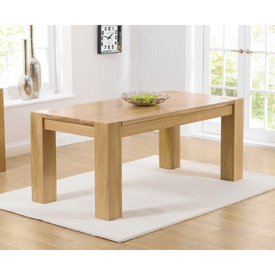 Thames 180cm Oak Dining Table – image 1
