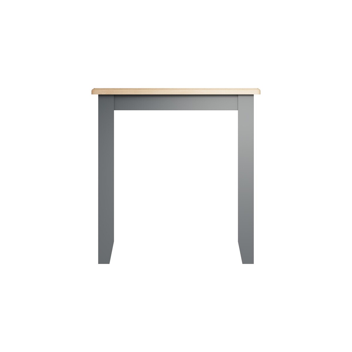 Arlia Oak and Grey Fixed Top Dining Table – image 2