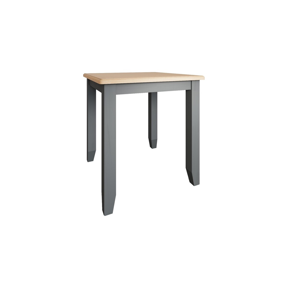 Arlia Oak and Grey Fixed Top Dining Table – image 1