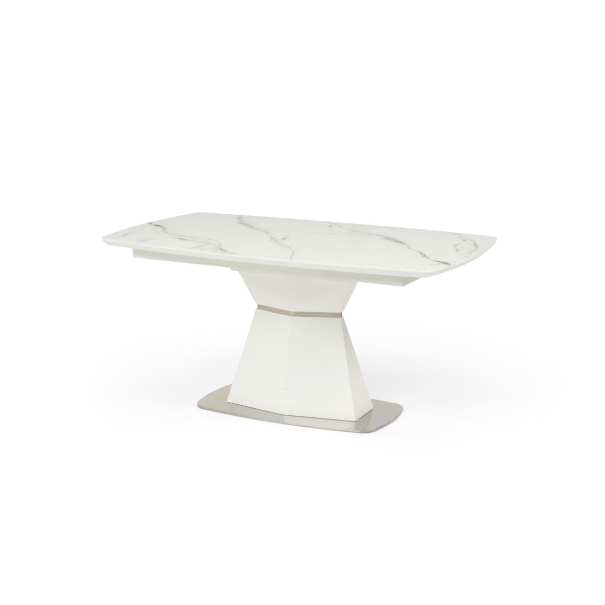 Jackson 160cm White Extending Dining Table – image 6