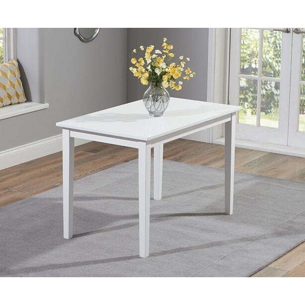 Chiltern 114cm White Dining Table – image 2