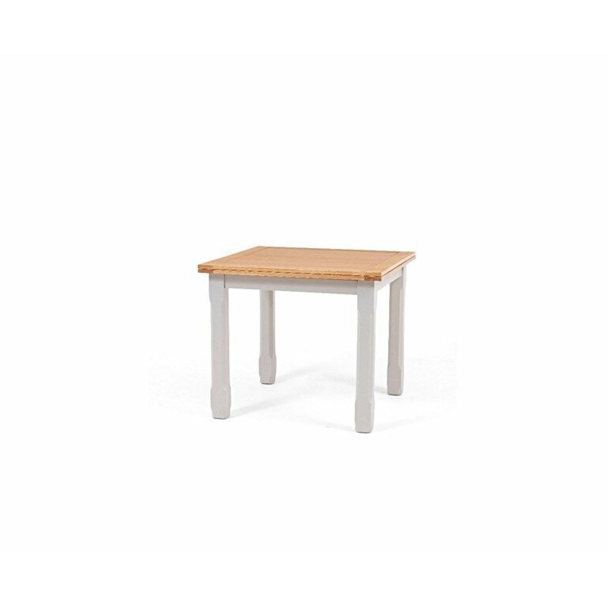 Ex-display Somerset 90cm Oak and Grey Flip Top Extending Dining Table – image 7