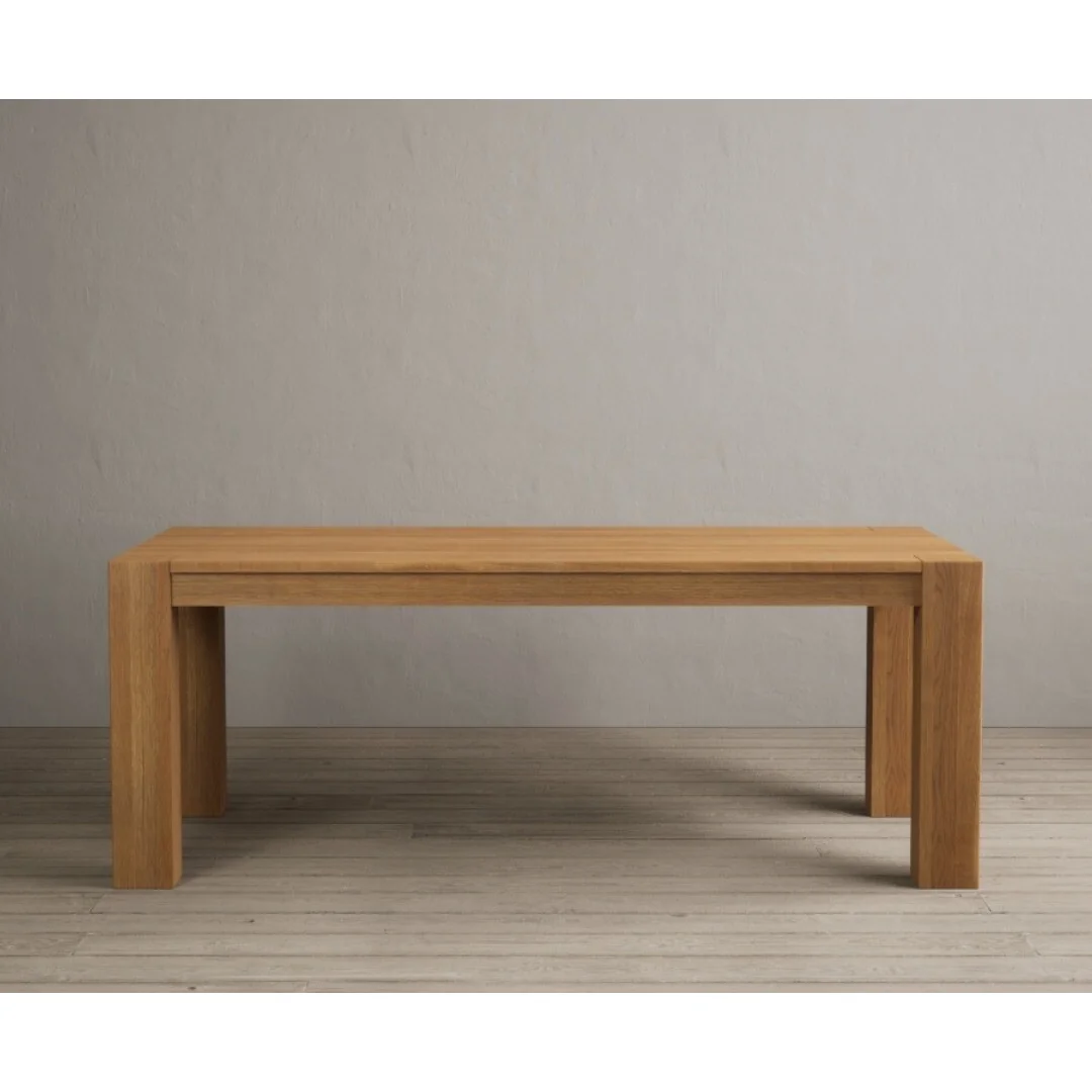 Sheringham 200cm Solid Oak Dining Table – image 2