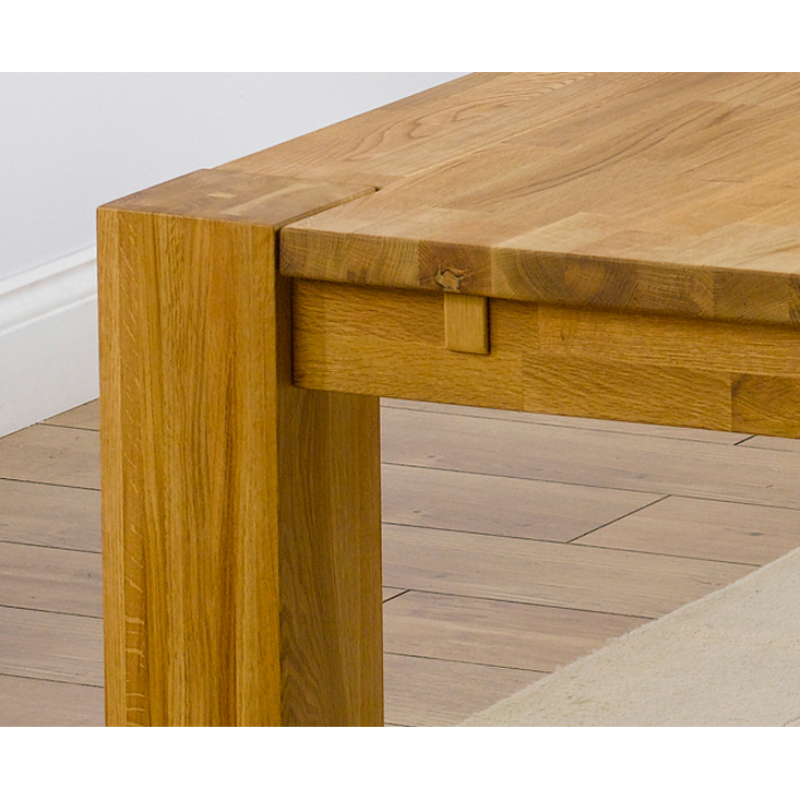 Madrid 240cm Oak Dining Table – image 2