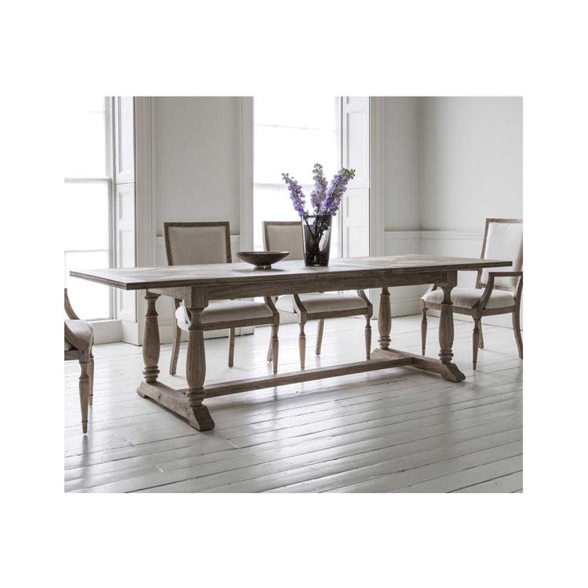 Gallery Interiors Mustique 8-10 Seater Extending Dining Table – image 1