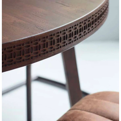 Gallery Direct Boho Retreat Round Dining Table – image 2