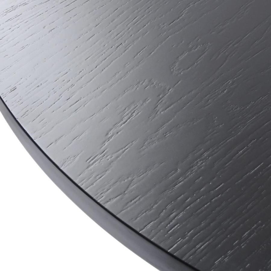 Libra Chancery Black Ash Round Dining Table – image 2