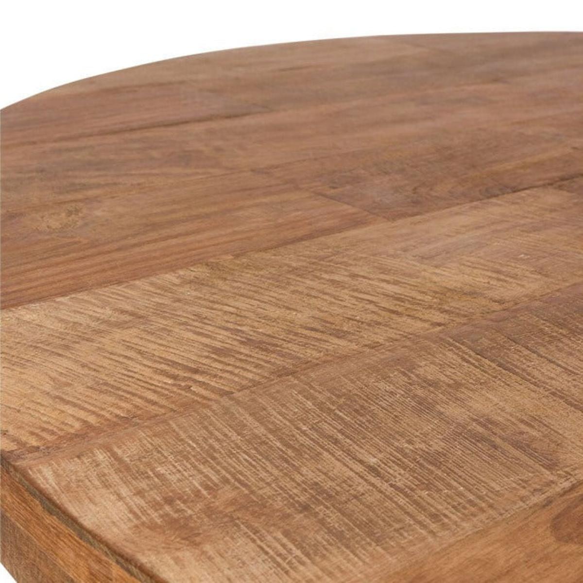 DTP Home Tradition Round Dining Table in Recycled Teakwood Finish – image 5
