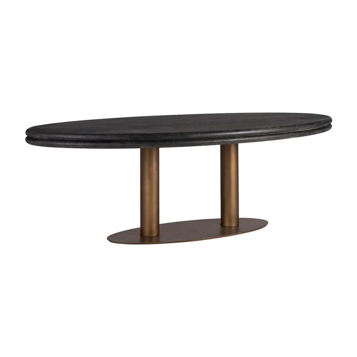 Richmond Macaro Oval Dining Table – image 1