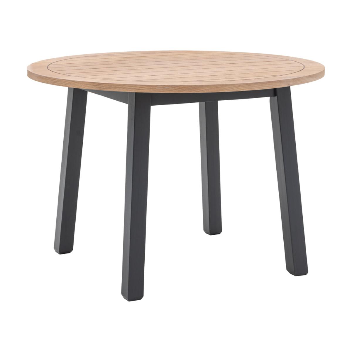 Gallery Interiors Sandon Round Dining Table in Meteor – image 2