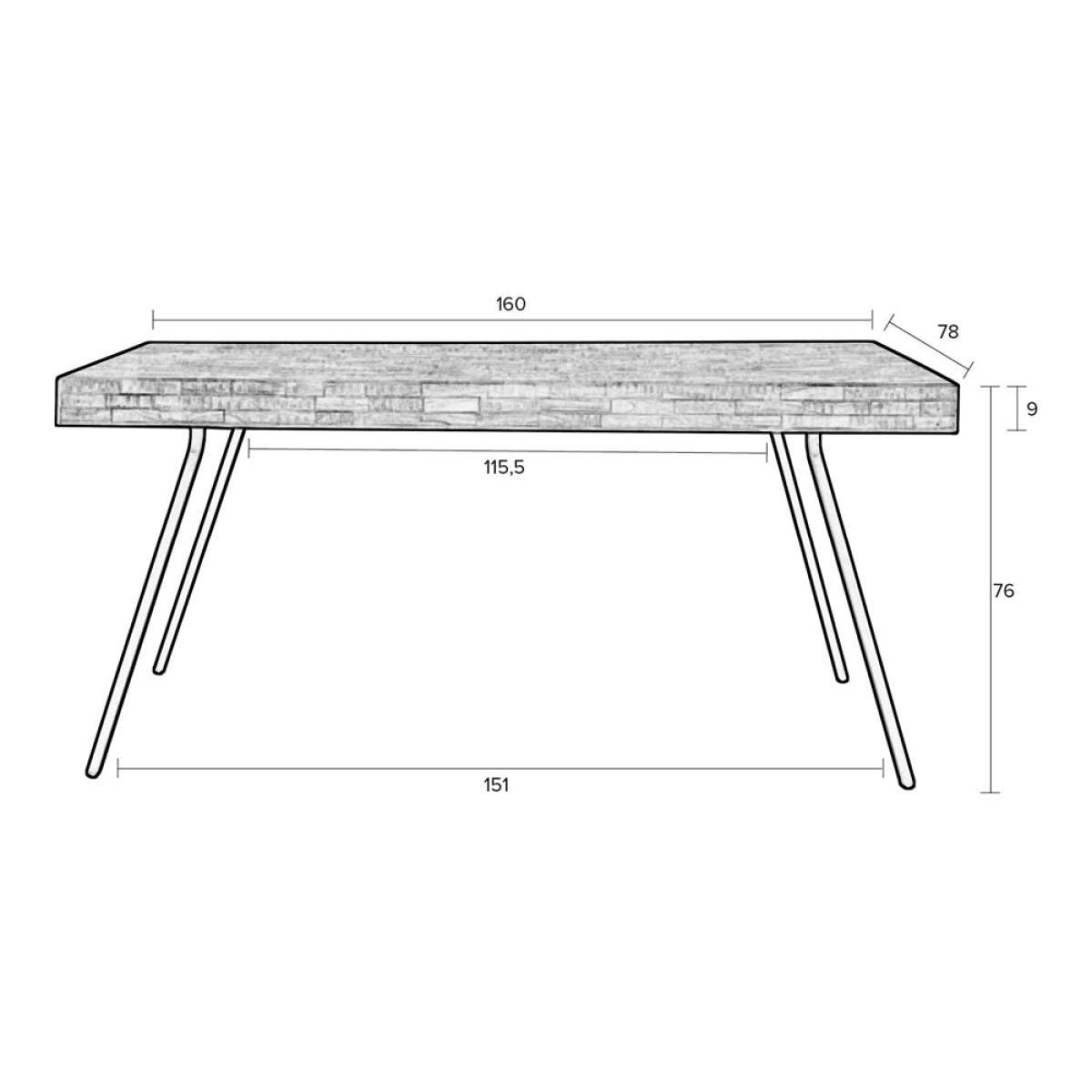 Olivia's Nordic Living Collection - Sverre Dining Table in Natural / Large - 200x90cm – image 23