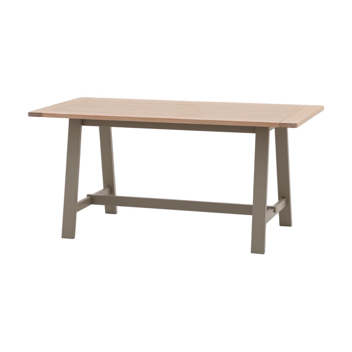 Gallery Interiors Ascot Trestle Table in Prairie – image 2