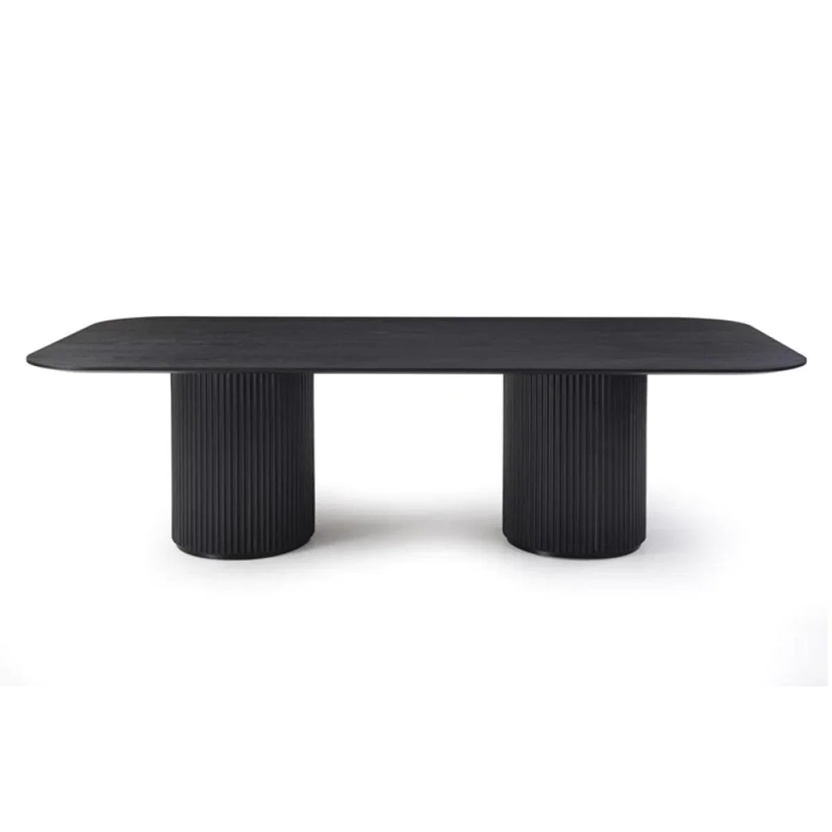 Tommy Franks Lantine Oak Dining Table in Black – image 2