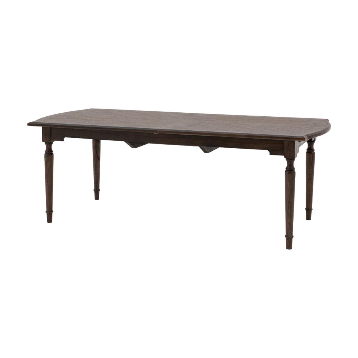 Gallery Interiors Melody Extending Dining Table in Brown – image 2