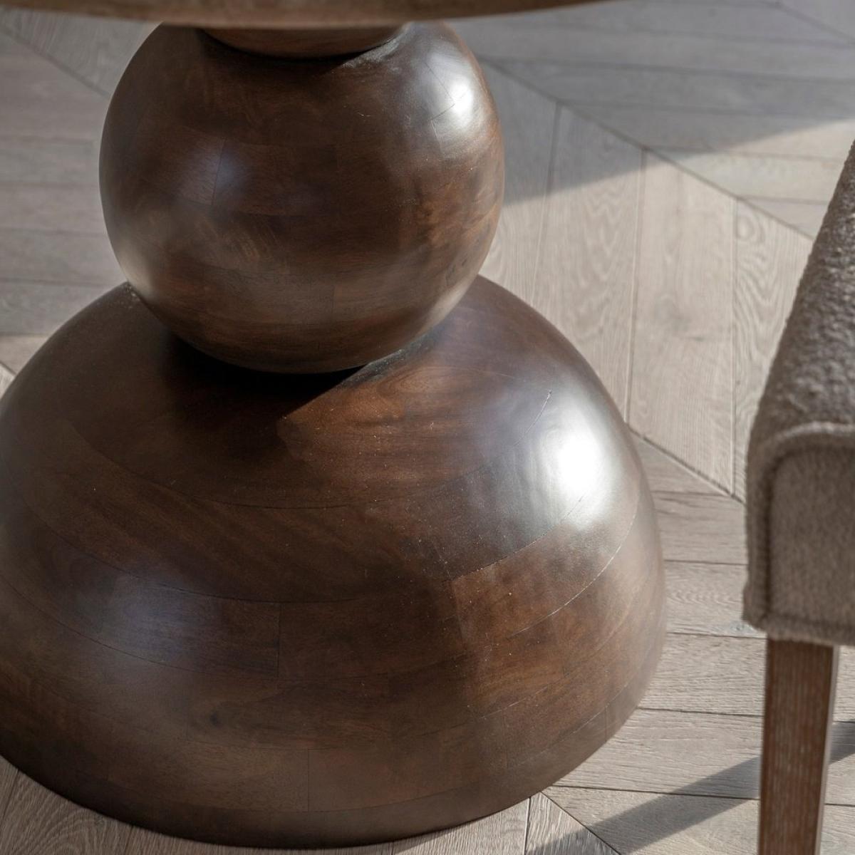 Gallery Interiors Sable Round Dining Table – image 5