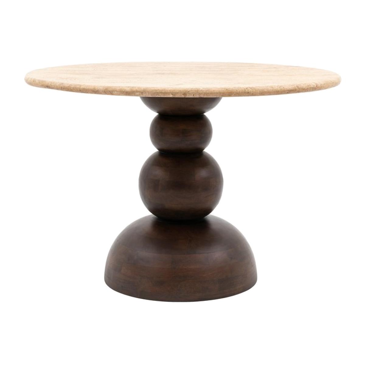 Gallery Interiors Sable Round Dining Table – image 1